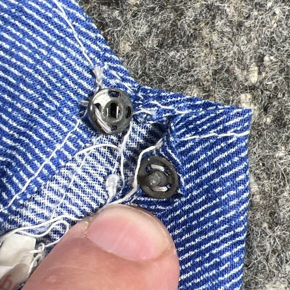 VTG Fits Barbie Doll Western Cowgirl Cowboy Denim Jean Pant Suit Denim Jacket - Picture 8 of 8